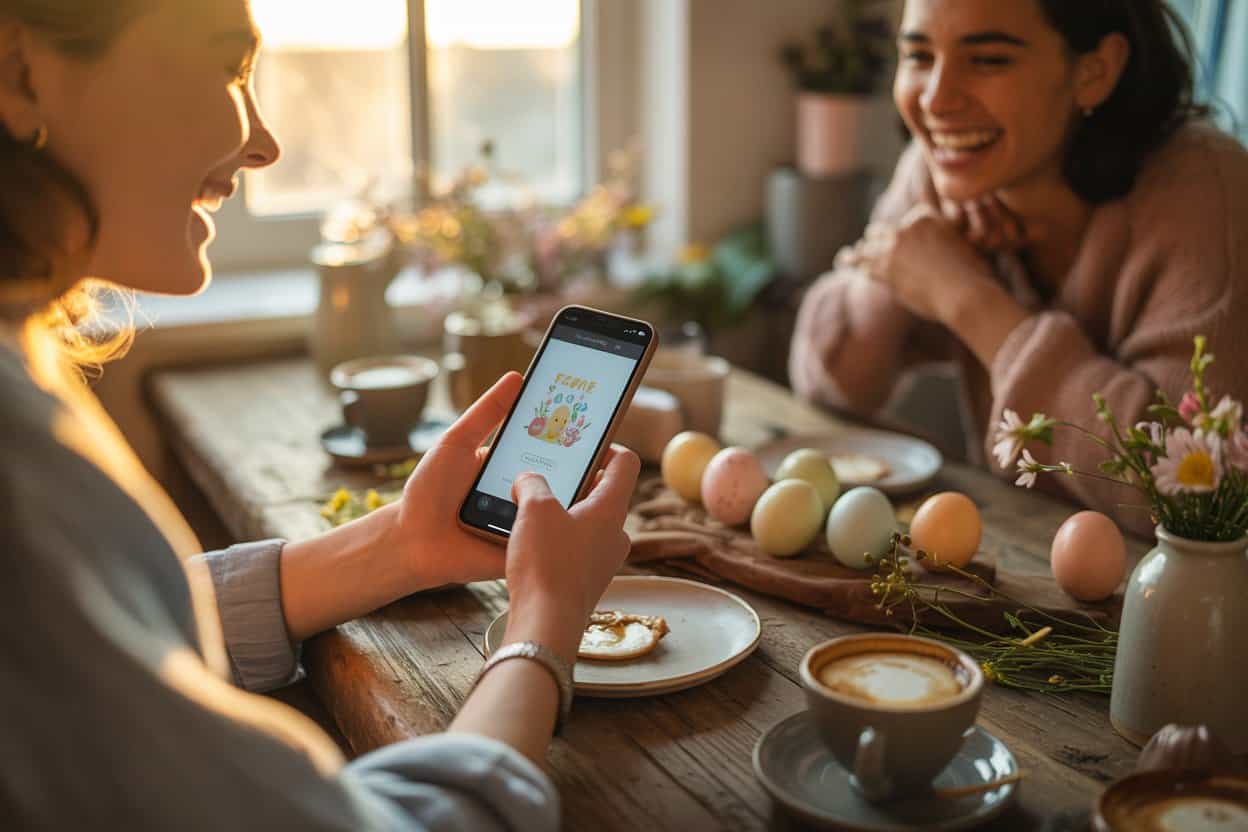 Humorous Easter Greetings: Nikolaus's Unexpected Bunny Link